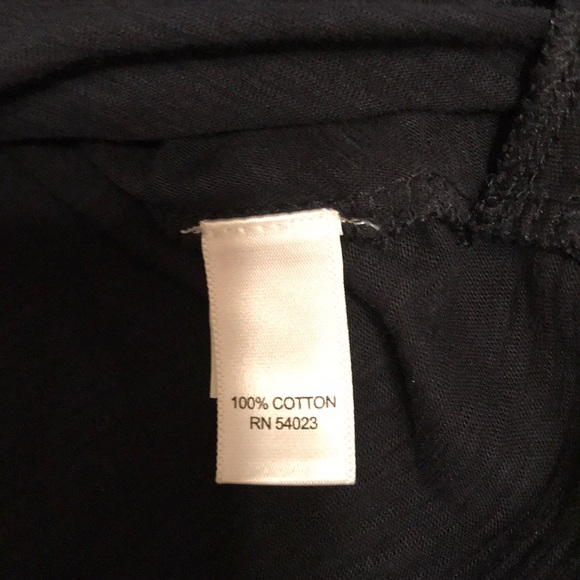 Banana Republic top, black cotton, size S - Picture 5 of 7